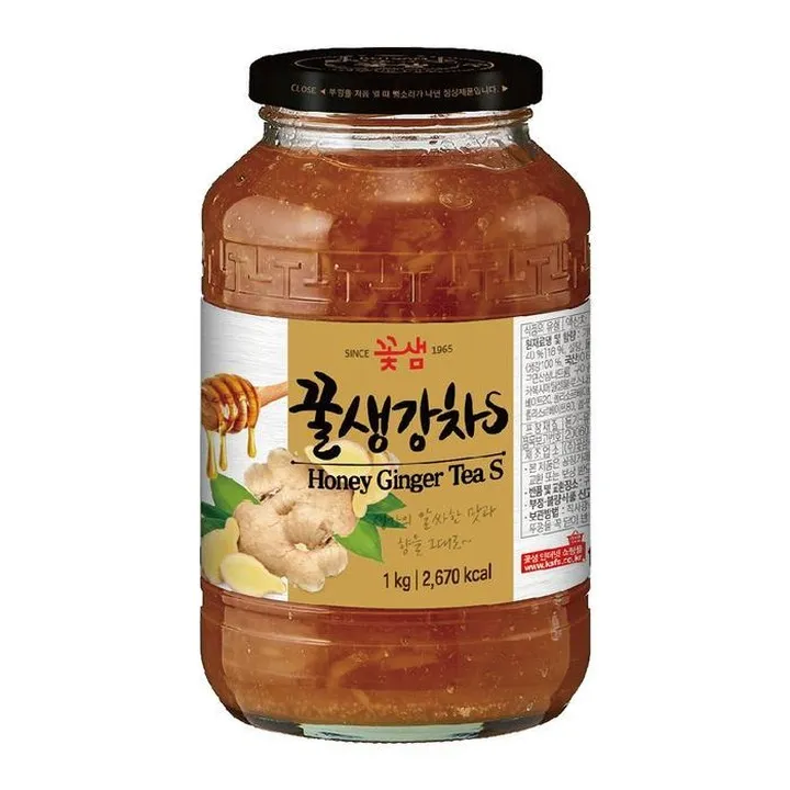 꽃샘 꿀 생강차 1kg
