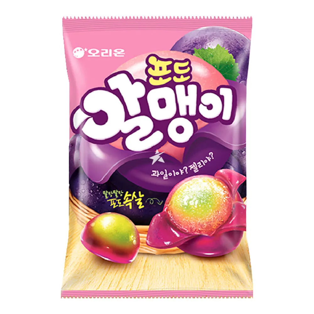 ORION Peelable Jelly Gummy Grape Flavour 81G (Non-Halal)