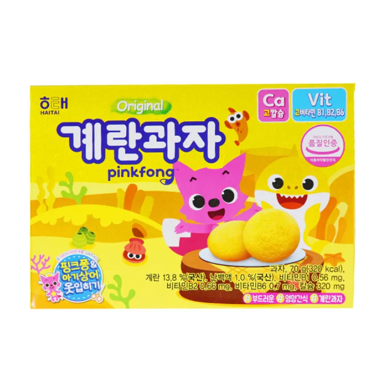 HAITAI Egg Cookie Original 70g