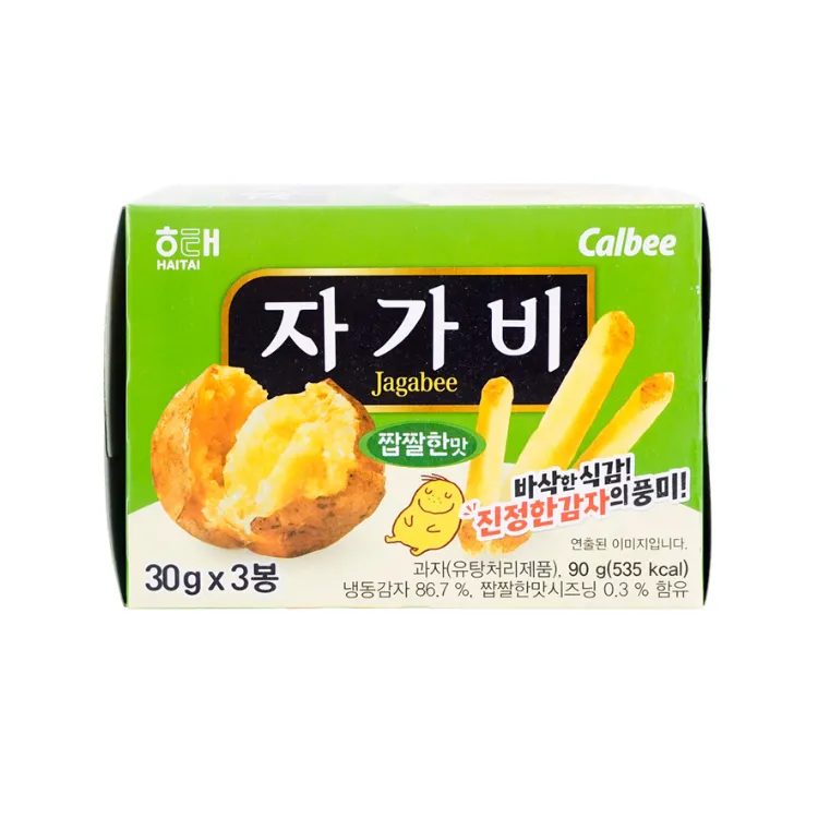 HAITAI Calbee Jagabee Lightly Salted Potato Sticks 90g