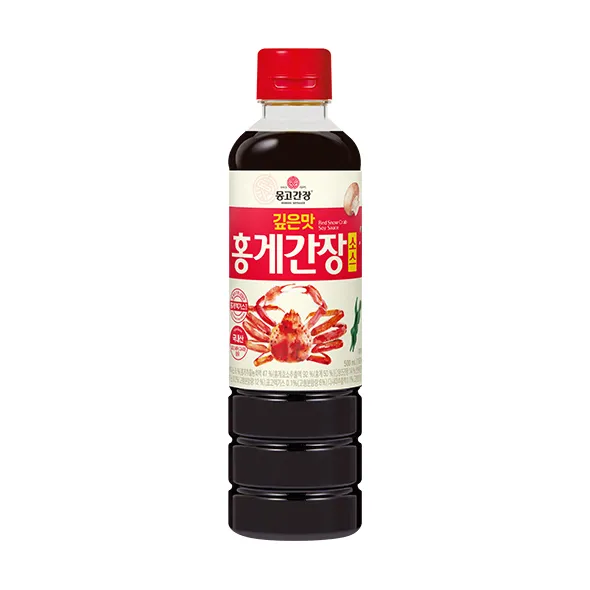 몽고 깊은맛 홍게간장소스 500mL