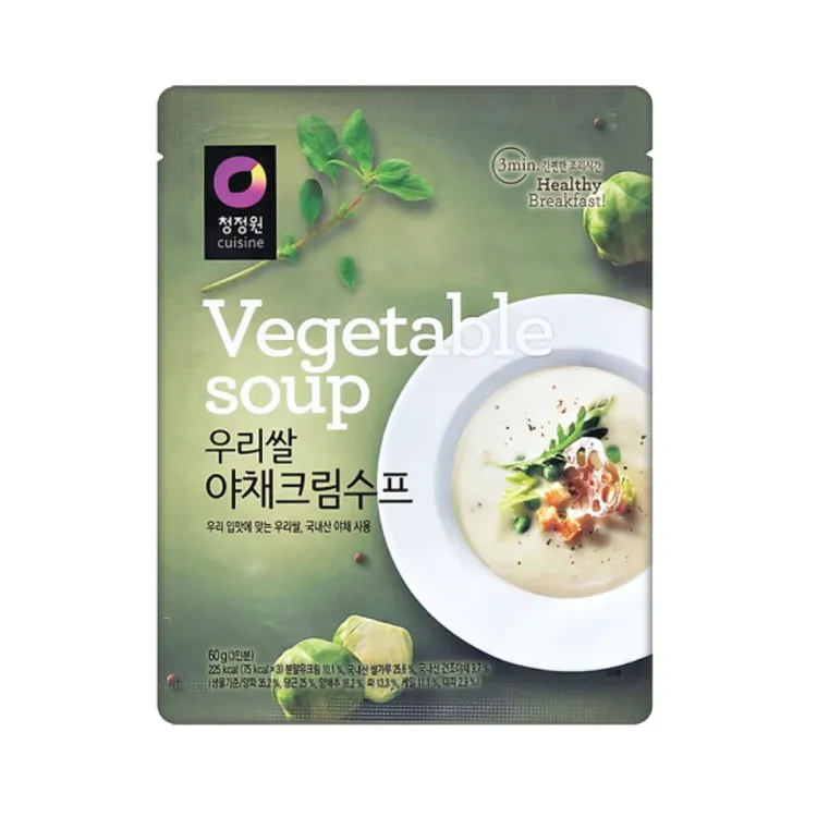 CHUNG JUNG ONE Rice & Vegetable Cream Soup 60g