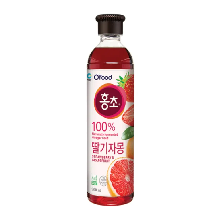 [8801052030784] CHUNGJUNGONE Hongcho Strawberry & Grapefruit Drinking Vinegar 900ml (Halal)