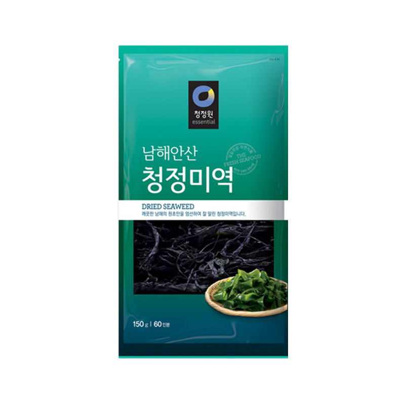 [8801052202037] 청정원 남해안산 청정미역 150g