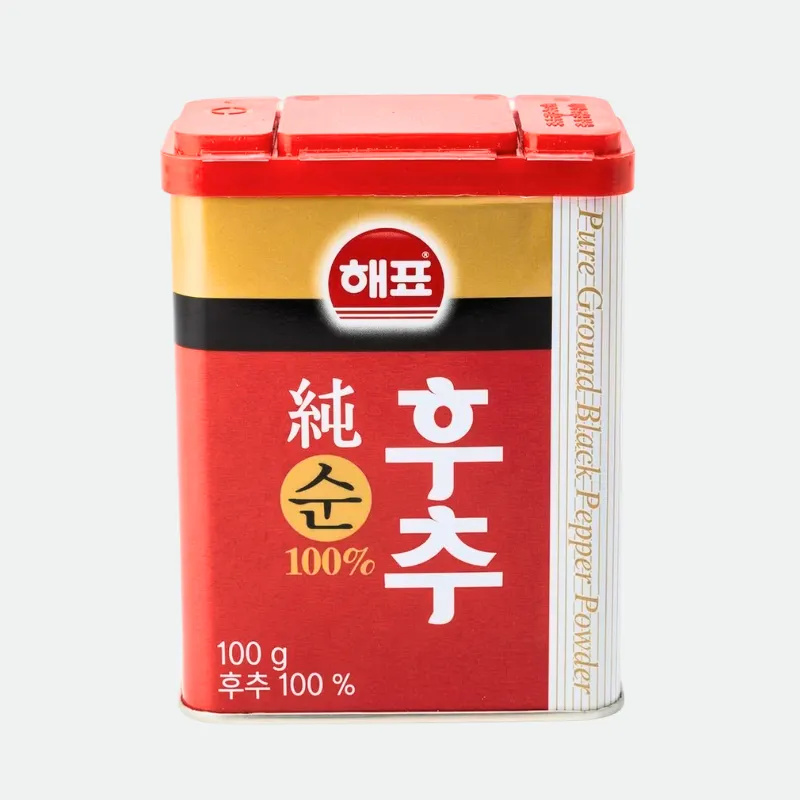 [8801039906613] HAEPYO Pure Ground Black Pepper Powder 100g