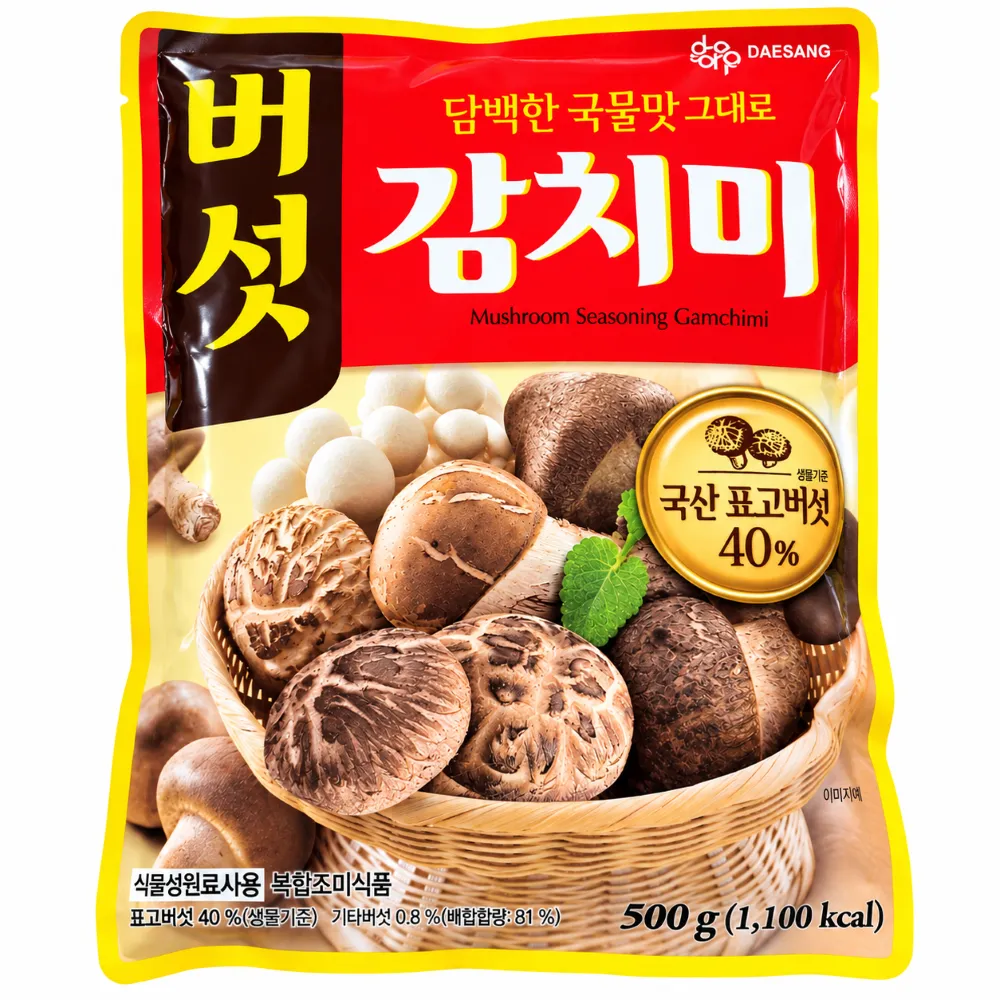 DAESANG Mushroom Seasoning Gamchimi 500g