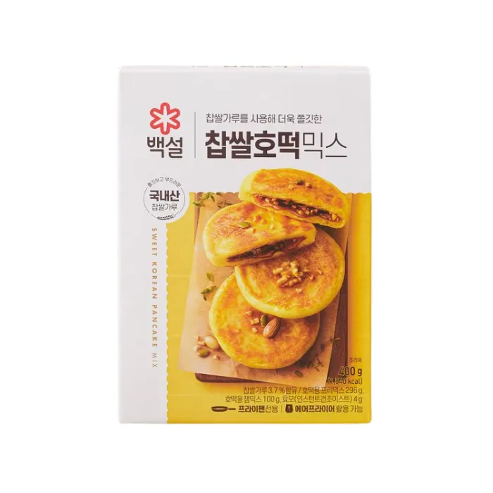 BEKSUL Sweet Korean Pancake Mix (Hotteok Mix) 400g