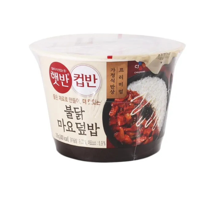 CJ 햇반 컵반 불닭마요덮밥 219g