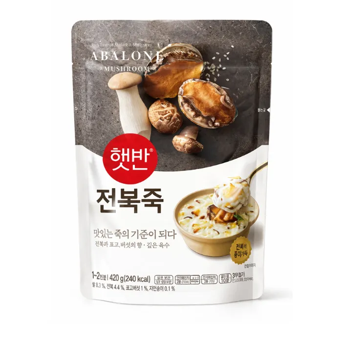 CJ 햇반 전복죽 420g
