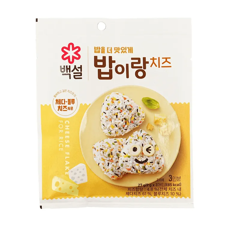 백설 밥이랑 치즈 27g (9g*3EA)