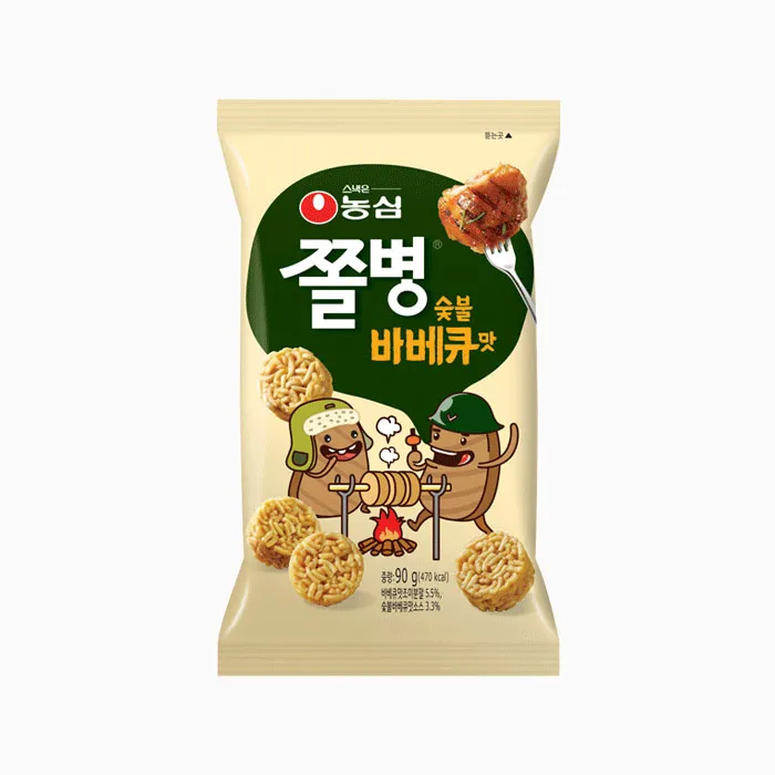 NONGSHIM Jjolbyeong Snack BBQ Flavor 82g
