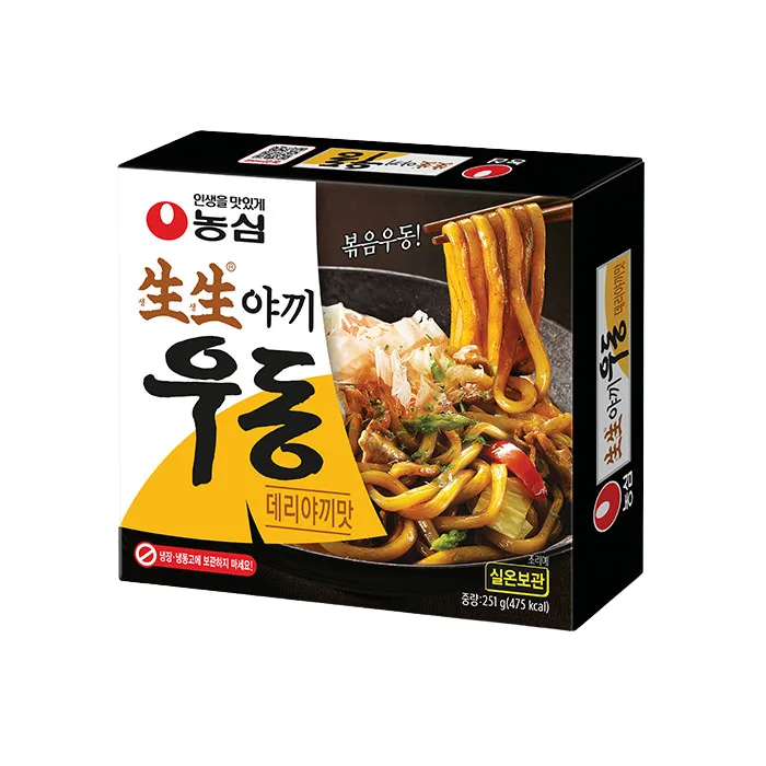 [8801043015561] 농심 생생야끼우동 데리야끼맛 251g
