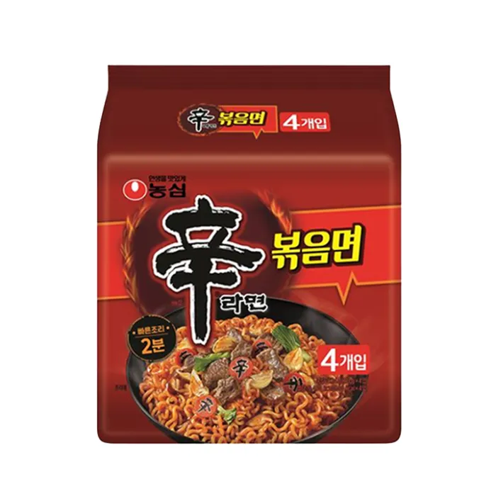 [8801043061605] 농심 신라면 볶음면 멀티팩 524g (내수용)
