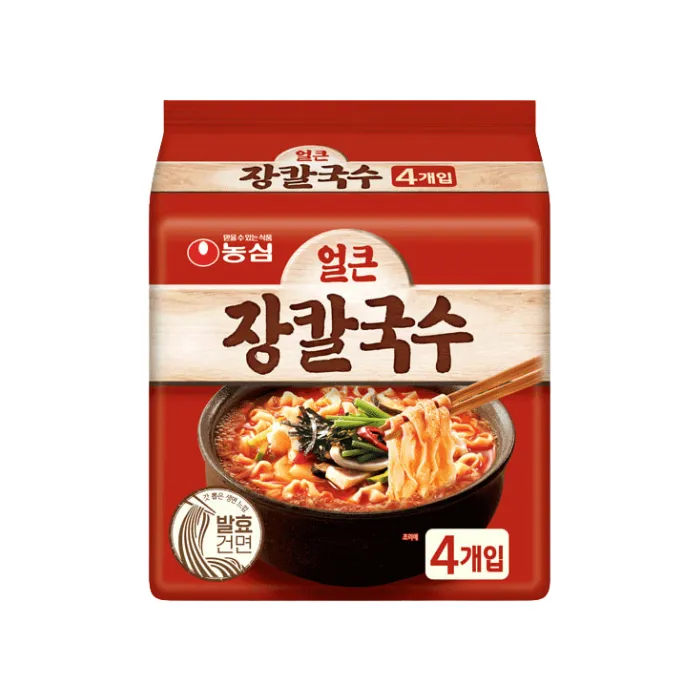 [8801043037846] NONGSHIM Spicy Jang Kalguksu Multi Pack 412g
