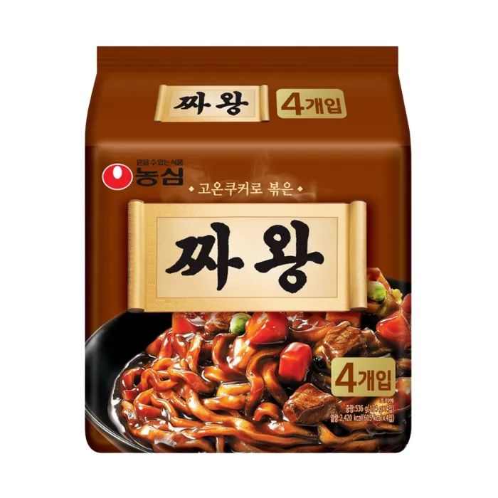[8801043032148] 농심 짜왕 멀티팩 536g (내수용)