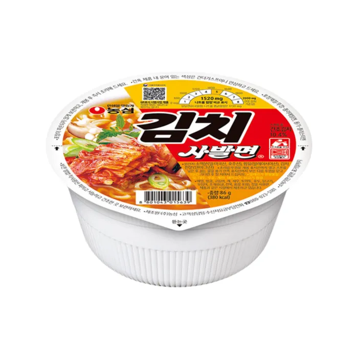 NONGSHIM Kimchi Bowl Noodle Soup 86g