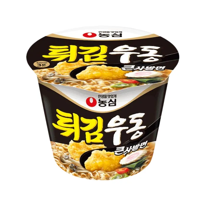 농심 튀김우동 큰사발면 115g