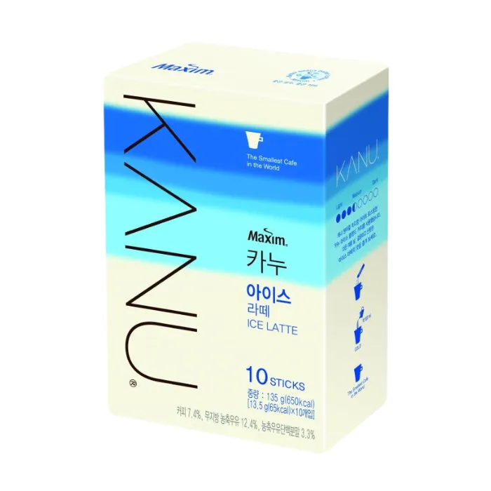 동서 맥심 카누 아이스 라떼 135g