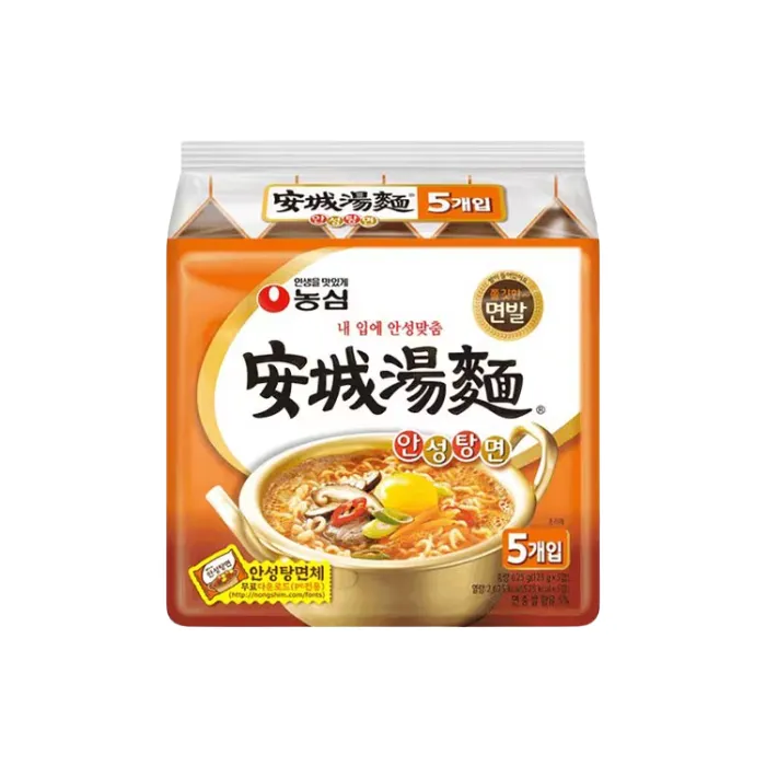 농심 안성탕면 멀티팩 625g (내수용)
