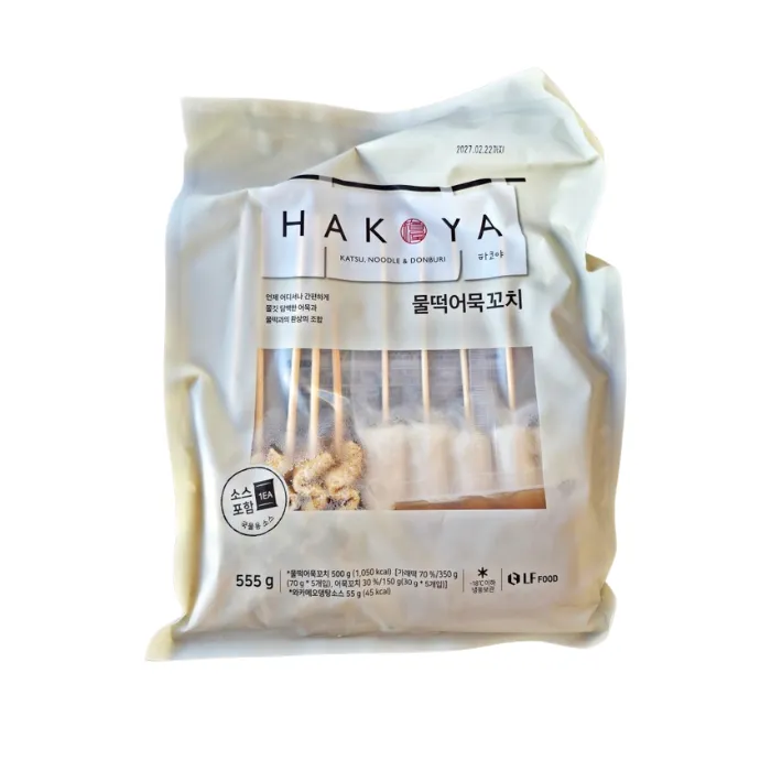 LF FOOD HAKOYA Fish Cake & Rice Cake Skewers 555g