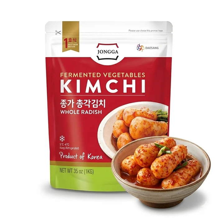 JONGGA Whole Radish Kimchi 1kg