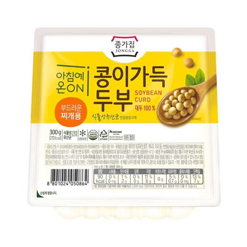 종가 콩이가득 두부 찌개용 300g