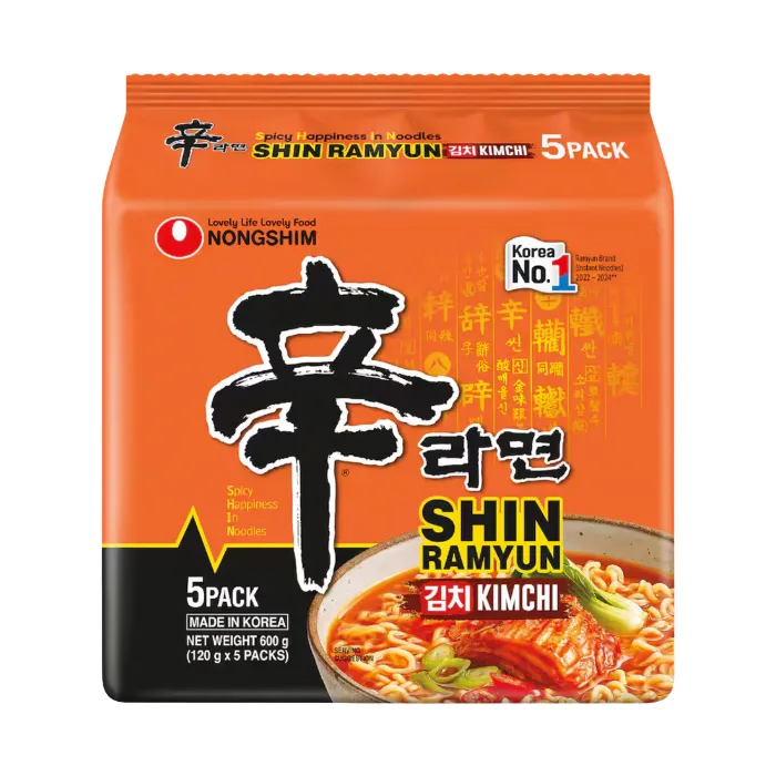 NONGSHIM Shin Ramyun Kimchi Multi Pack 600g