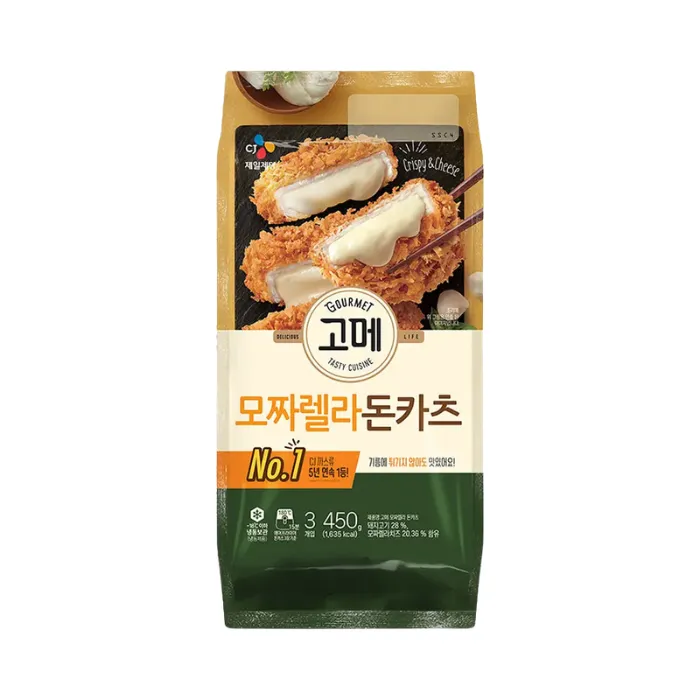 [8801007795751] CJ 고메 모짜렐라 돈카츠 450g