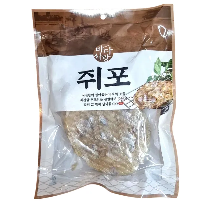 [8809322530805] BADA SARANG Seasoned Dried Filefish Sheets 400G