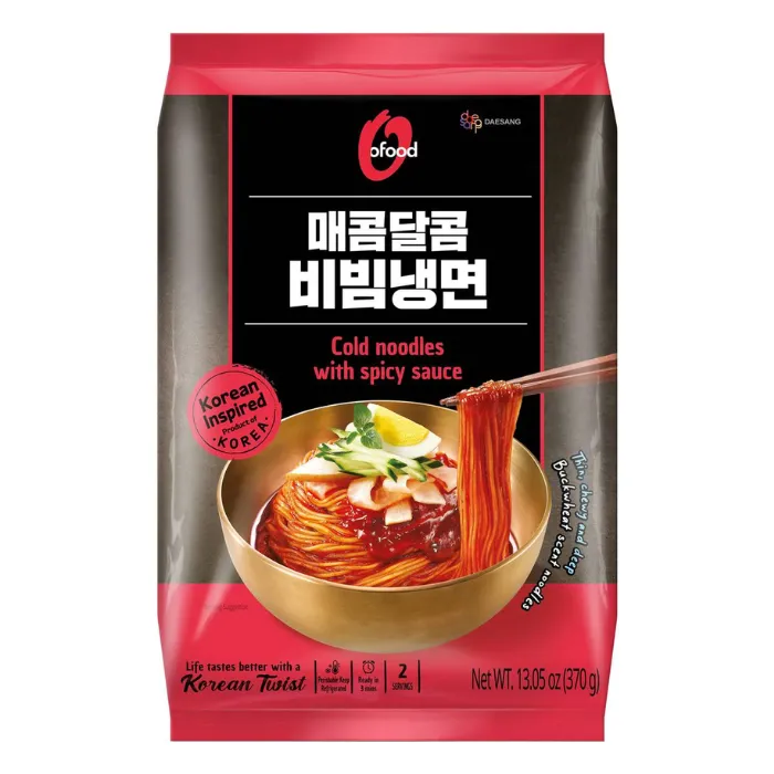 오푸드 매콤달콤 비빔냉면 680g