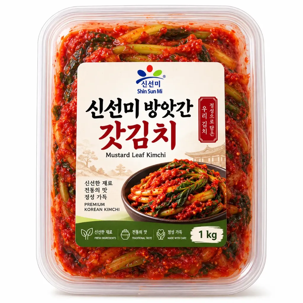 신선미 방앗간 갓김치 1kg