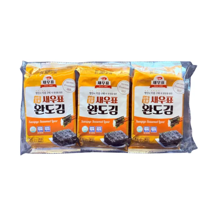 SAEUPYO Wando Seasoned Laver 4g*3EA