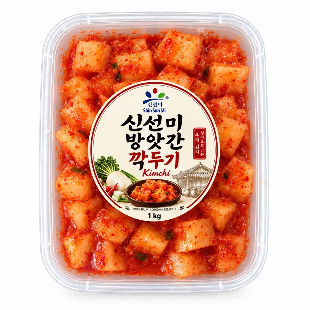 SHINSUNMI Kitchen Diced Radish Kimchi 1kg