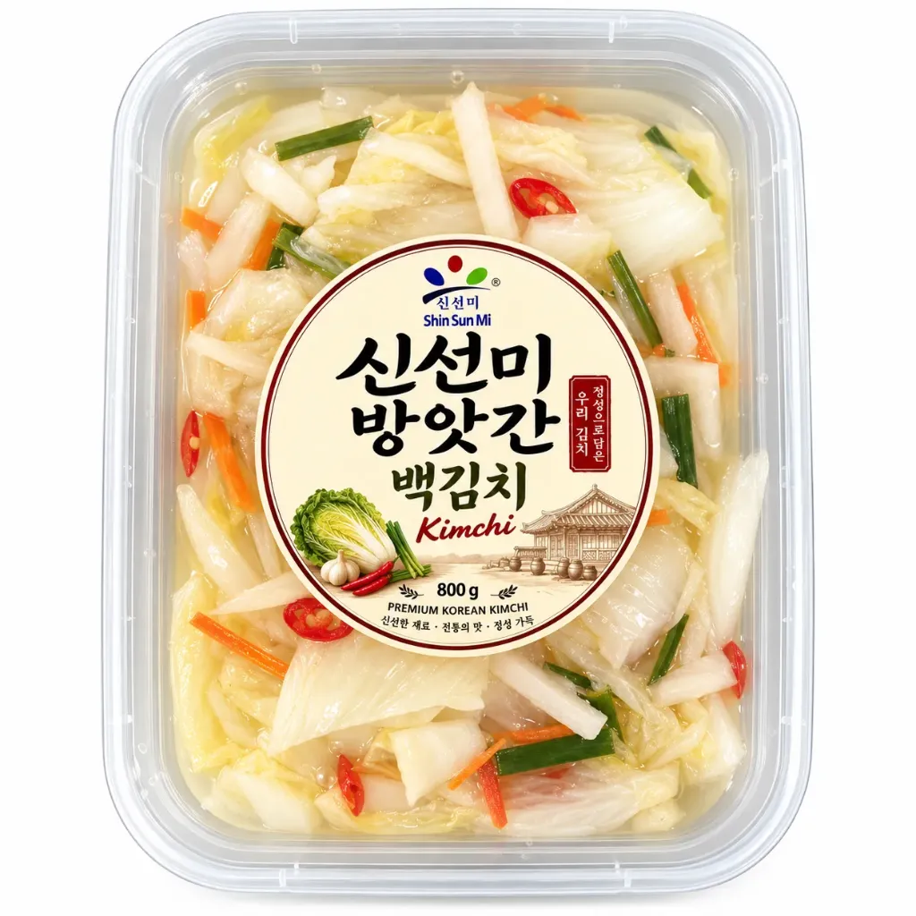 신선미 방앗간 백김치 800G